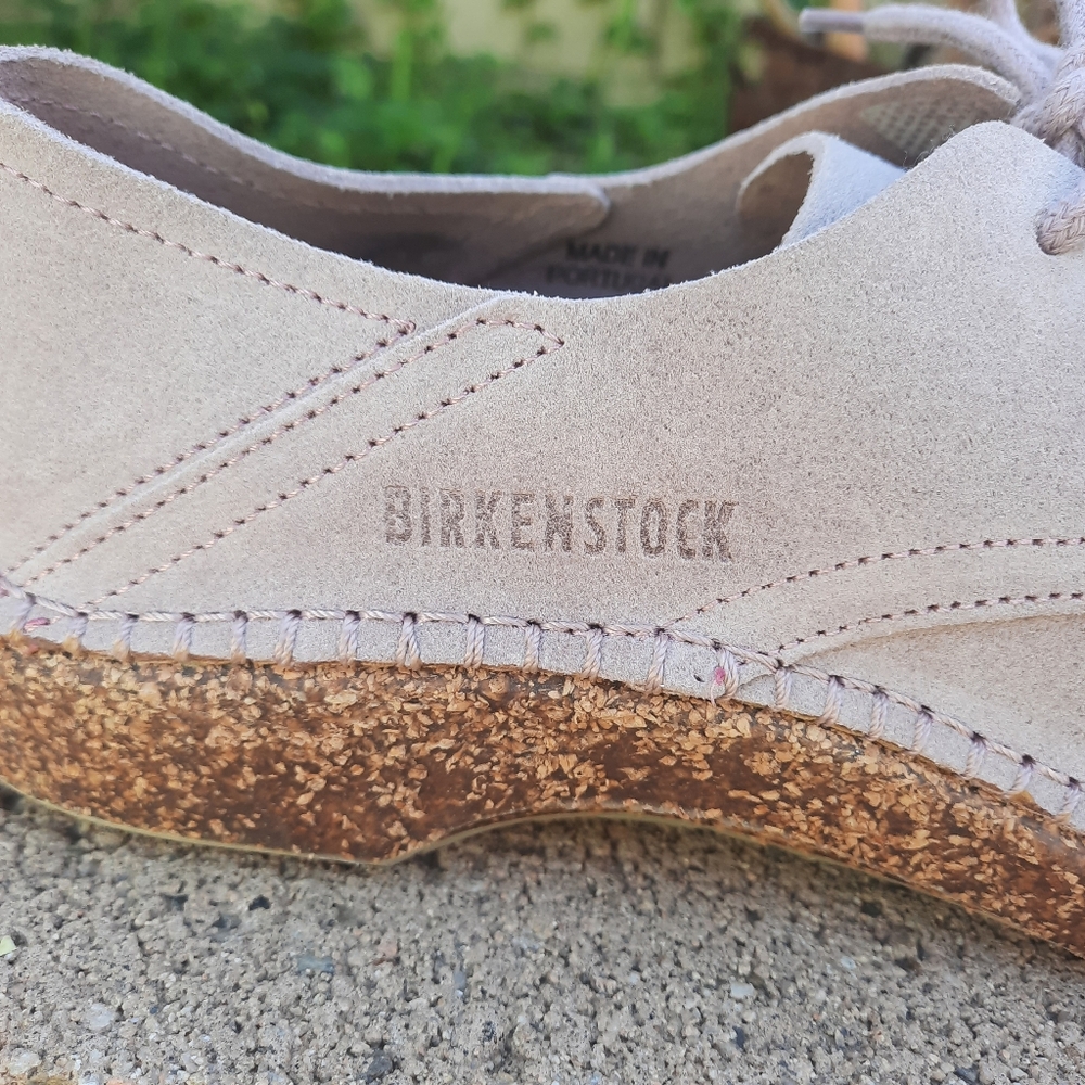 Birkenstock Gary Lace-Up Lavender Suede Women's Shoes Size 39 8 - Picture 4 of 12